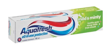 new aquafresh toothpaste