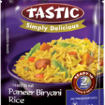 Tastic Ready to Eat - Paneer Biryani Rice - 250g