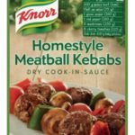 Knorr Dry Cook In Sauce Homestyle Meatball Kebabs - 50g