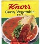 Knorr Pkt Soup Curry Vegetable - 63g