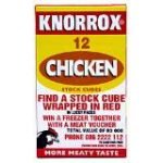 Knorrox Stock Cubes Chicken x 12 - 122g