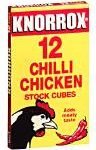 Knorrox Stock Cubes Chilli Chicken x 12 - 122g