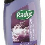 Radox Shower Fresh Shower Gel Muscle Rub - 250ml