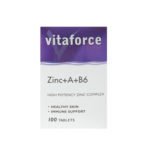 Vitaforce Zinc+A+B6 Tabs 100 - 100g
