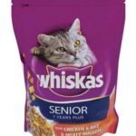 Whiskas Senior Cat Food Chicken & Rice - 1kg