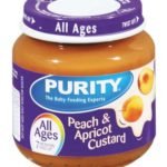 Second Foods (7 months) - Peach & Apricot Custard 125g