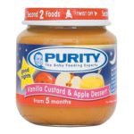 Goodnights Meal Second Foods (7 months) - Vanilla Custard and Apple Dessert 125g