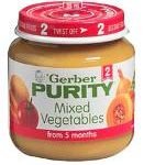 Second Foods (7 months) - Mixed Vegetables 125g