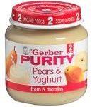 Second Foods (7 months) - Pears & Yoghurt 125g