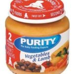 Second Foods (7 months) - Vegetables & Lamb 125g