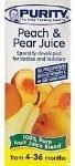Tetra Pack Infant Fruit Juice Blends - Peach & Pear (6 x 200ml) 1200g