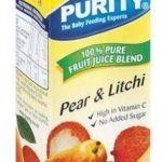 Tetra Pack Infant Fruit Juice Blends - Pear & Litchi (6 x 200ml) 1200g