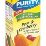 Tetra Pack Infant Fruit Juice Blends - Pear & Cranberry (6 x 200ml) 1200g