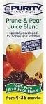 Tetra Pack Infant Fruit Juice Blends - Prune & Pear 200g
