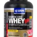 USN Hardcore Whey GH Strawberry - 2kg