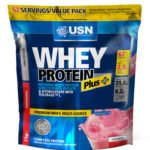 USN Whey Protein Plus Strawberry - 2kg
