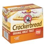 Bakers - Crackerbread Wheat 125g
