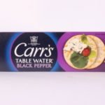 Carr's - Water Cracker Black Pepper 125g