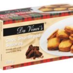 Da Vinci's - Chocolate Short Bread Squares 200g