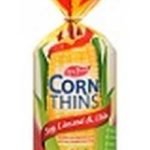 Real Foods - Soy & Linseed Corn Thins 150g