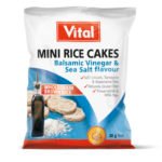 Vital - Mini Rice Cakes Sea Salt and Vinegar 30g