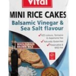 Vital - Rice Cake Balsamic Vinegar & Salt 125g