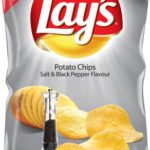 Lay's - Salt & Black Pepper 125g