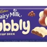 Cadbury - Bubbly Top Deck Chocolate Slab 87g