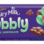 Cadbury - Bubbly Mint Chocolate Slab 87g