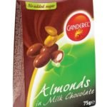 Canderel - Almonds in Milk Chocolate 75g