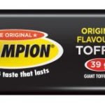 Candy Tops - Champion Original Toffee Bar 39g