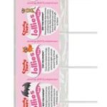 Candy Tops - Strawberry Yoghurt Lollipops 7ea