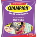 Candy Tops - Assorted Toffees 150g