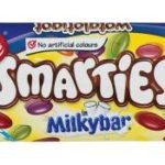 Nestle - Smarties Milky Bar Chocolate Slab 80g
